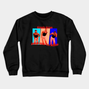 JCVD Van damme Dancing Classic 80's Crewneck Sweatshirt